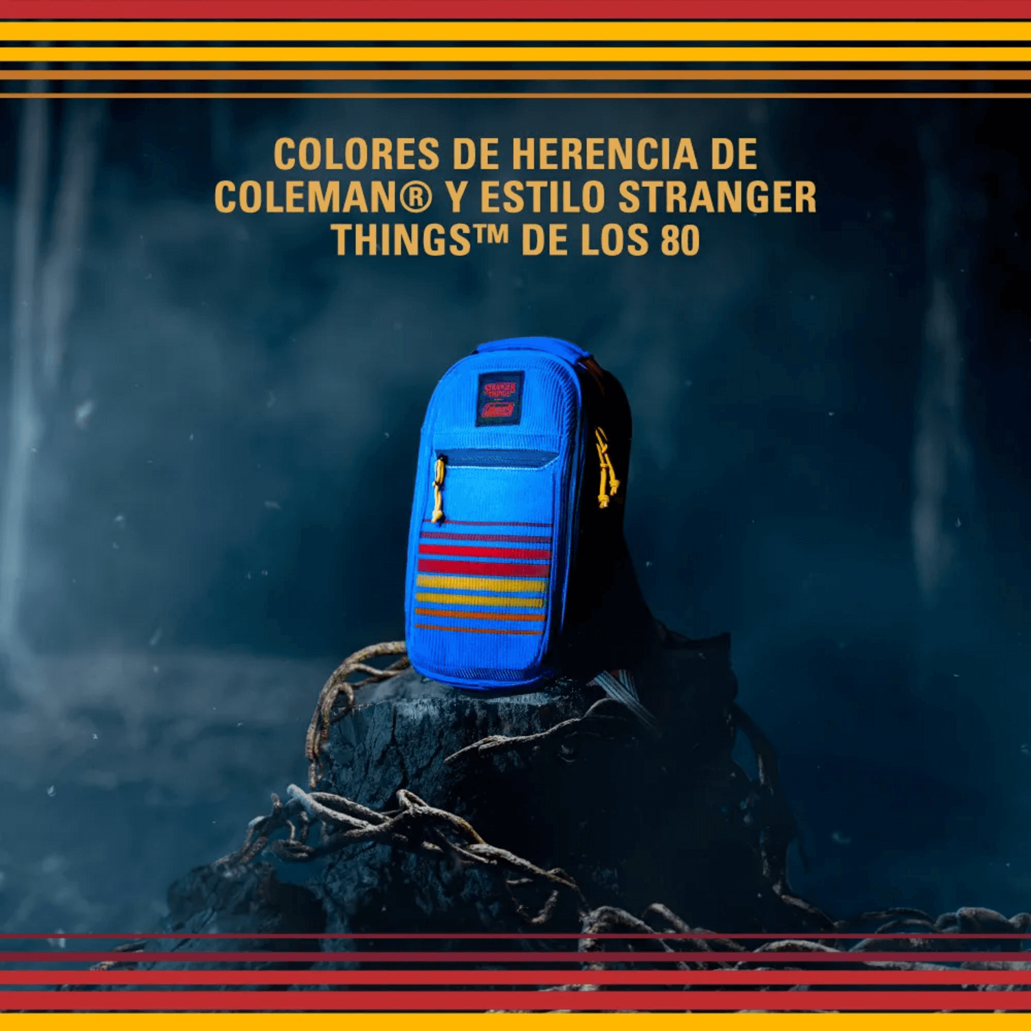 Cooler Soft Coleman 6 Latas o Lonchera Stranger Things