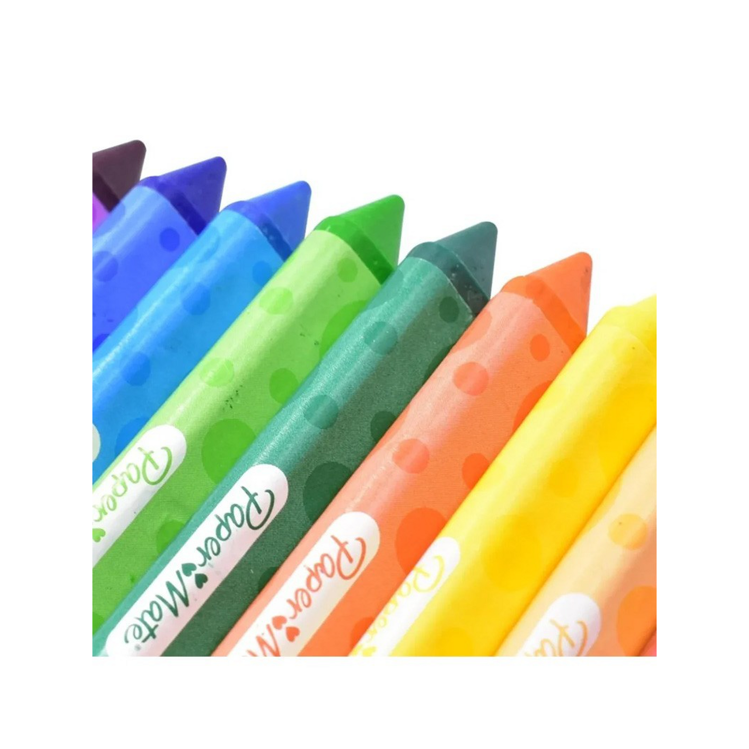 Crayones Lápices de Cera Redondos 12U PaperMate