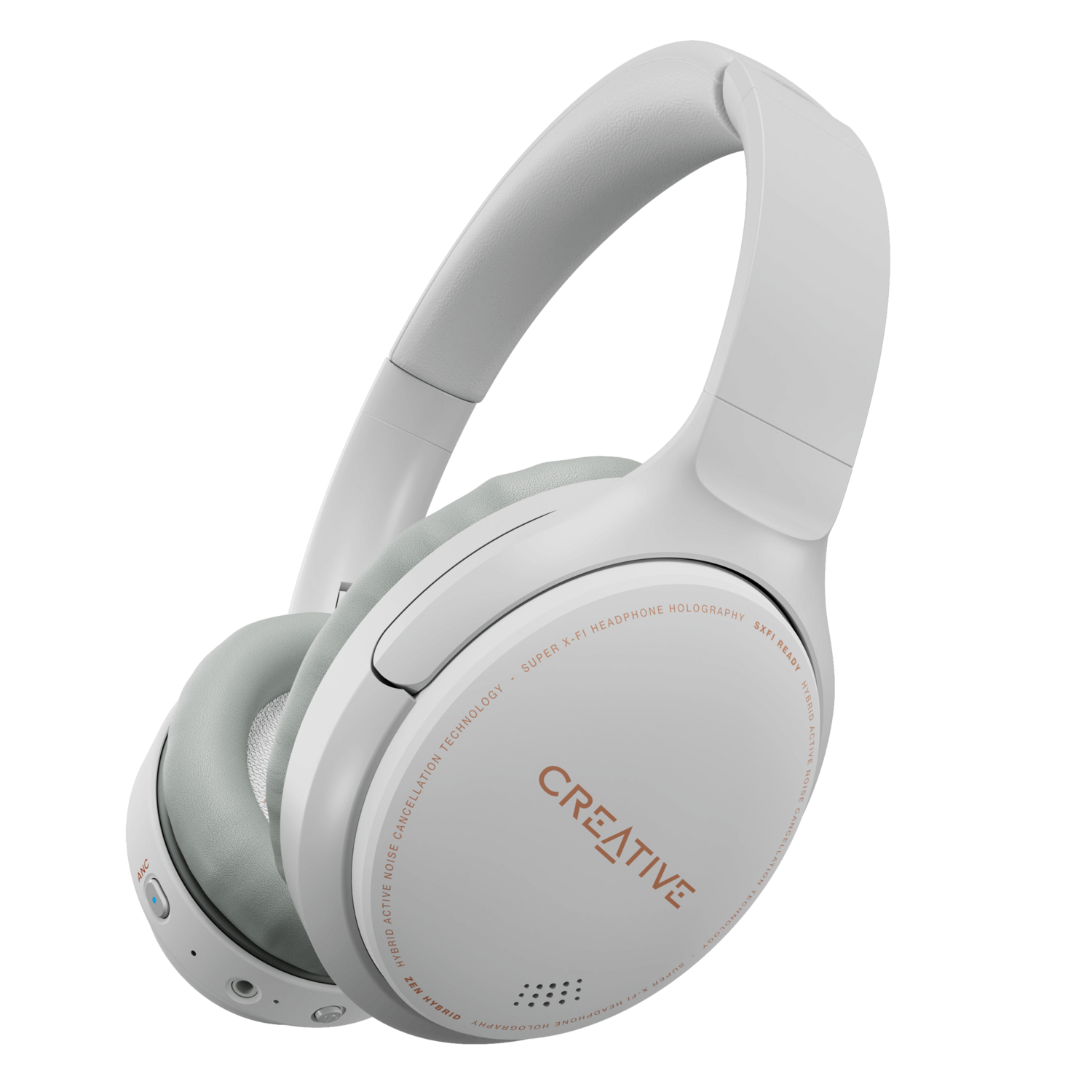 Audifono Inalambrico Creative Zen Hybrid ANC Blanco BT 5.0