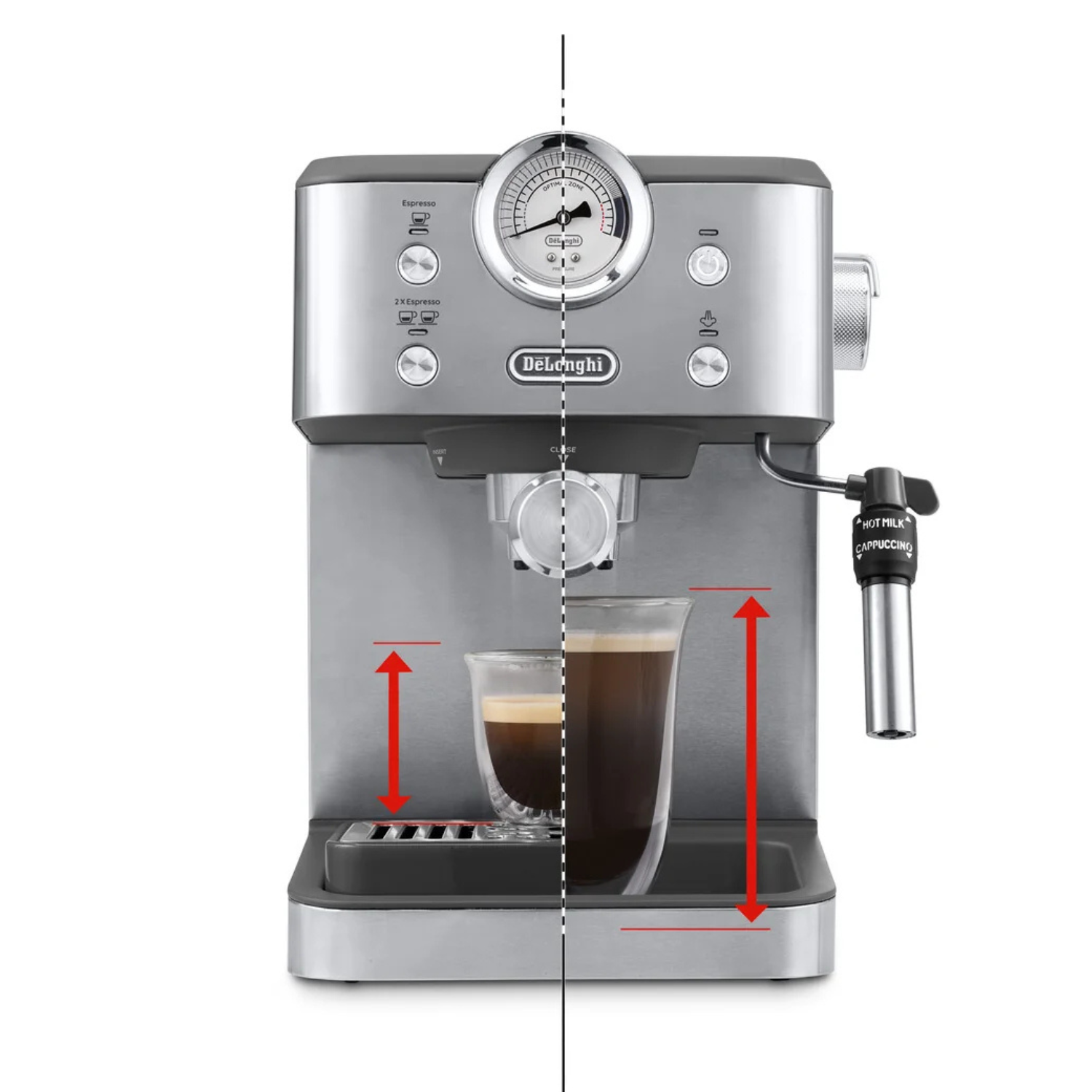 Cafetera Espresso DeLonghi EM450M 15 Bar + Café Molido 200g