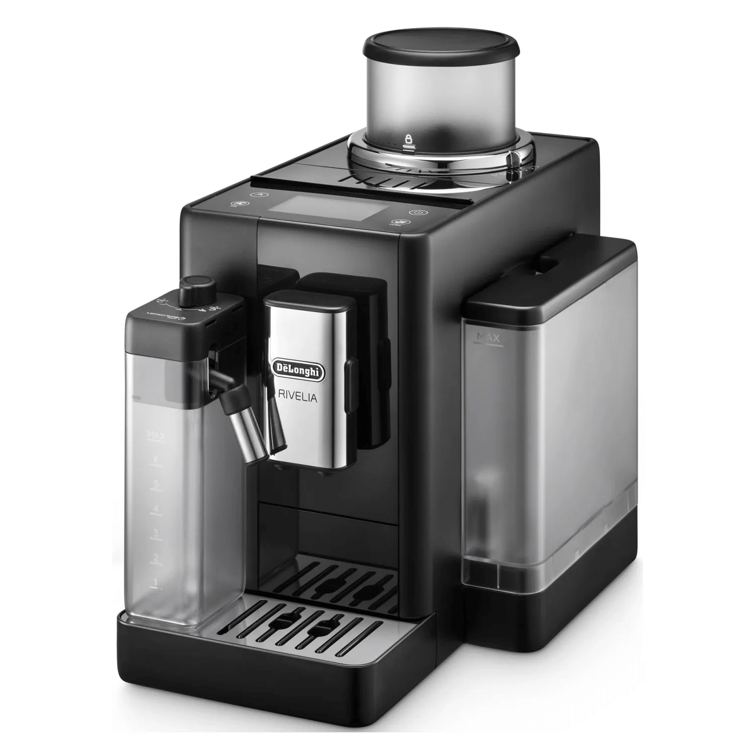 Cafetera Superautomatica DeLonghi Rivelia Latte Negra