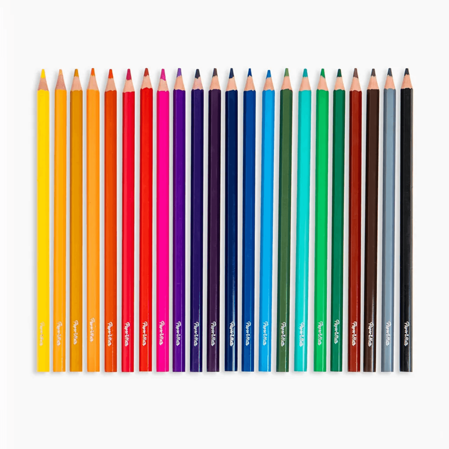 Lápices de Colores Hexagonal PaperMate 24 colores