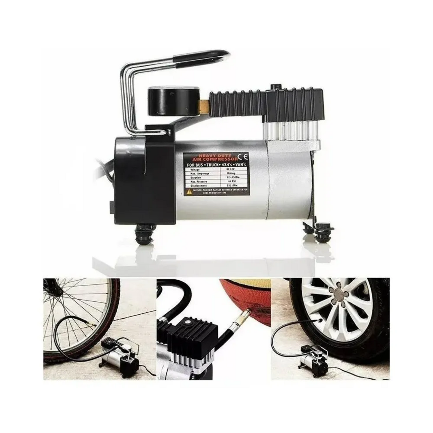 Compresor de Aire Portatil Calgary 150 Psi 12V