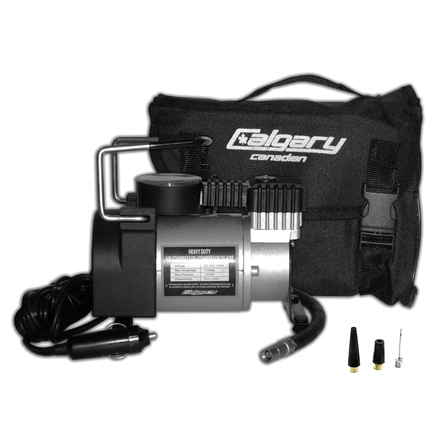 Compresor de Aire Portatil Calgary 150 Psi 12V