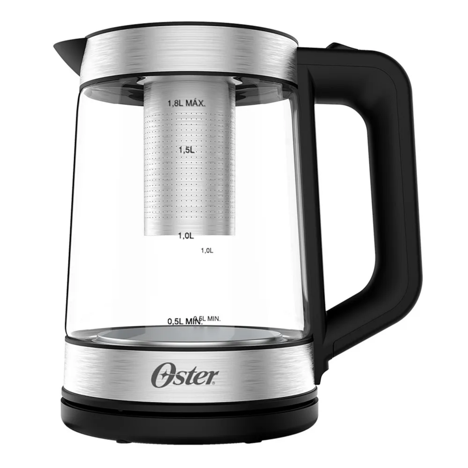 Hervidor Oster Vidro 1.8L Con Infusor Te 2220521