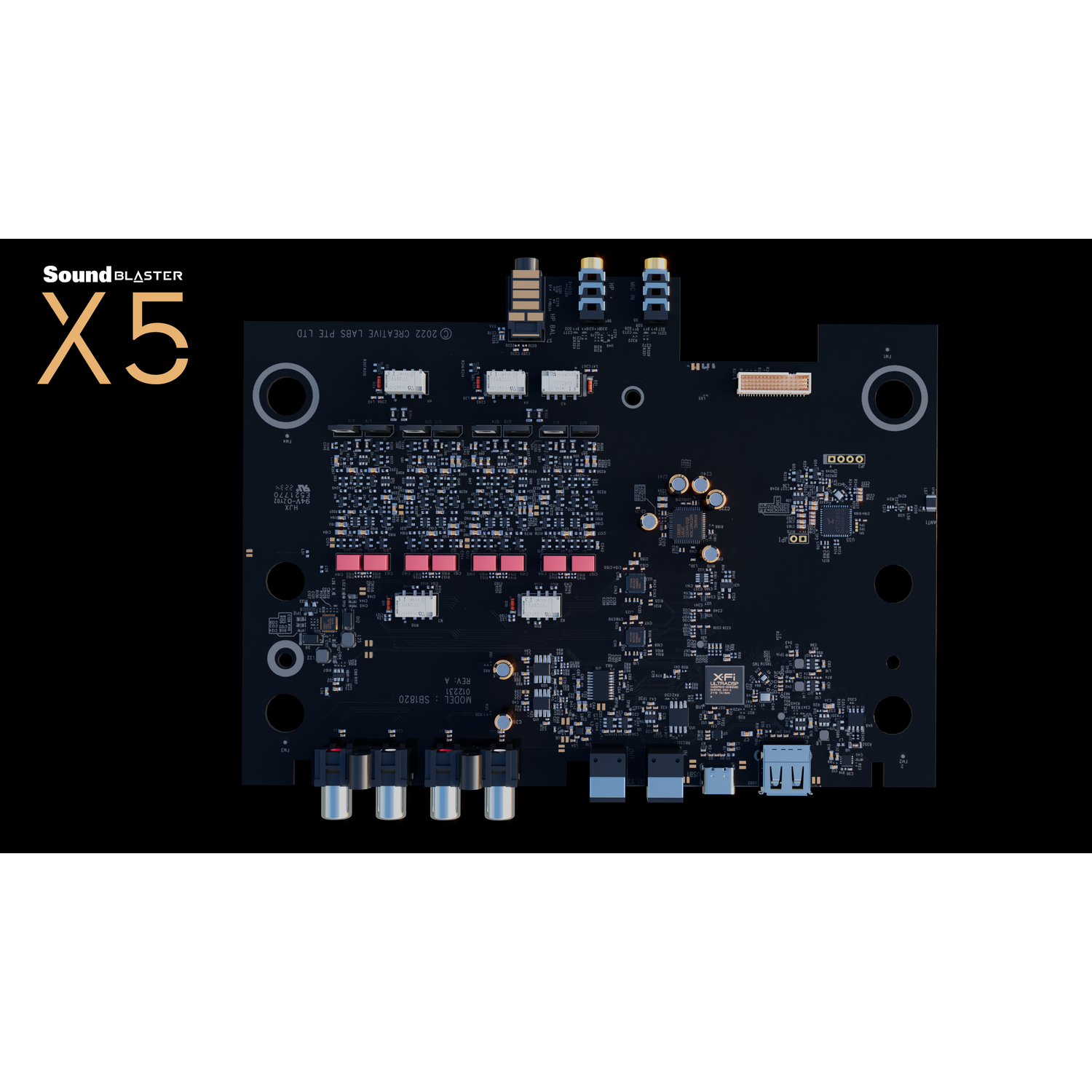 Tarjeta Sonido Externa Creative Sound Blaster X5 USB Bt