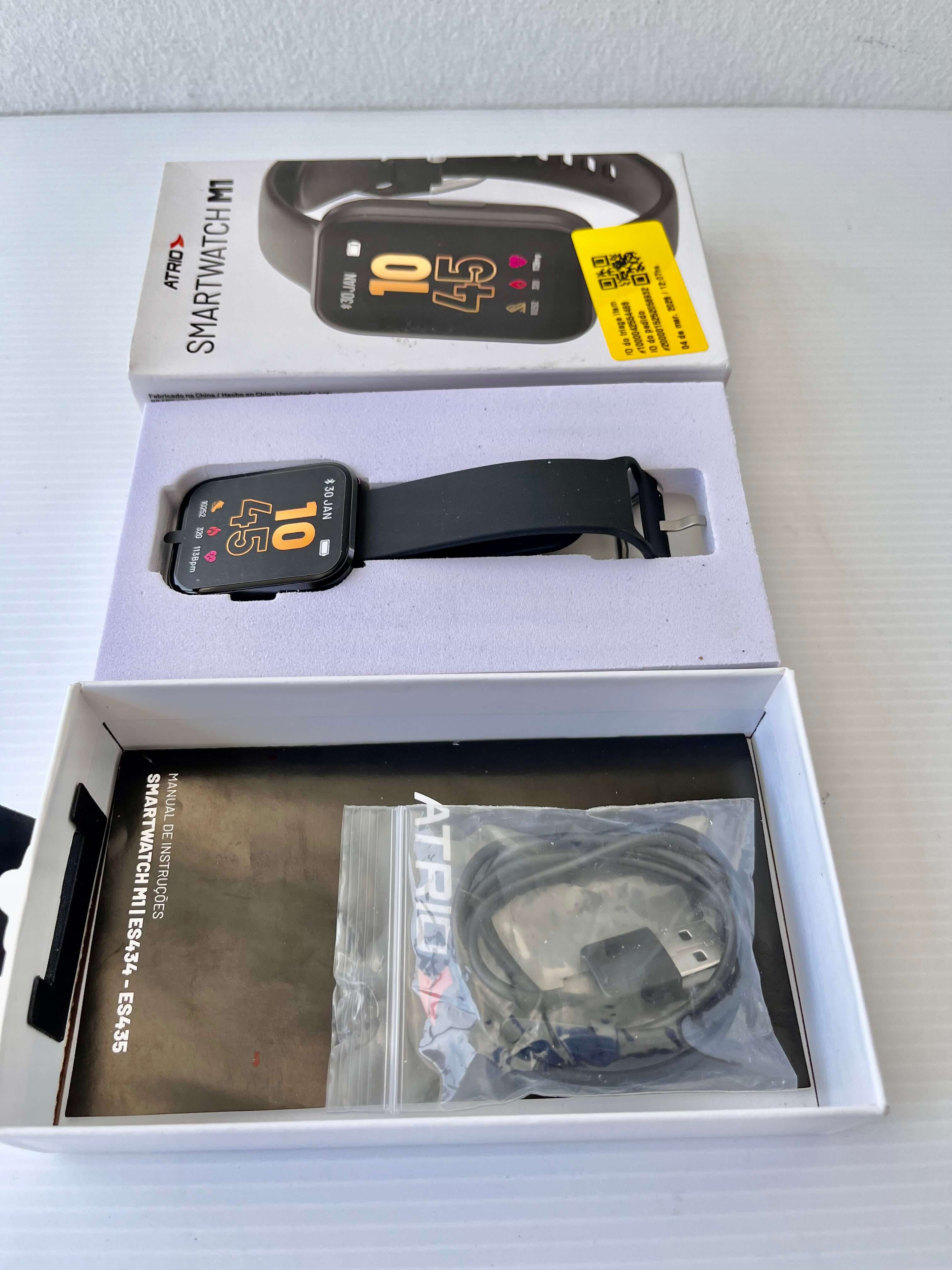 Smartwatch Atrio M1 Negro Caja Abierta