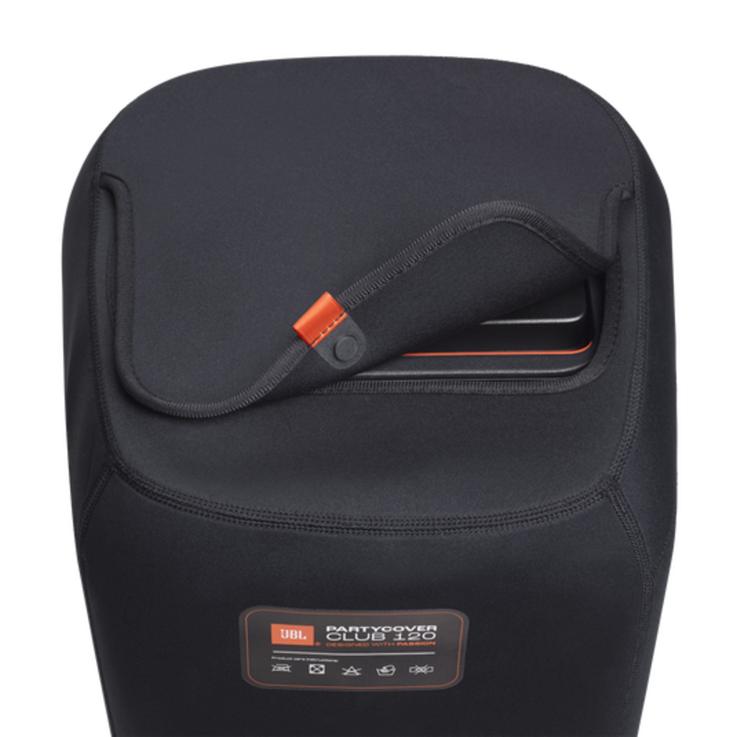 Funda JBL Party Cover Club 120 Para Parlante PartyBox Negra