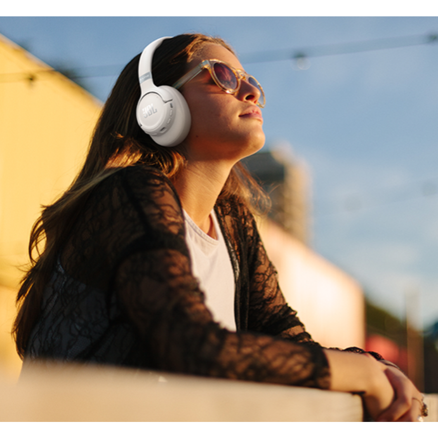 Audífonos JBL Tune 780NC Cancelación Ruido ANC Blanco