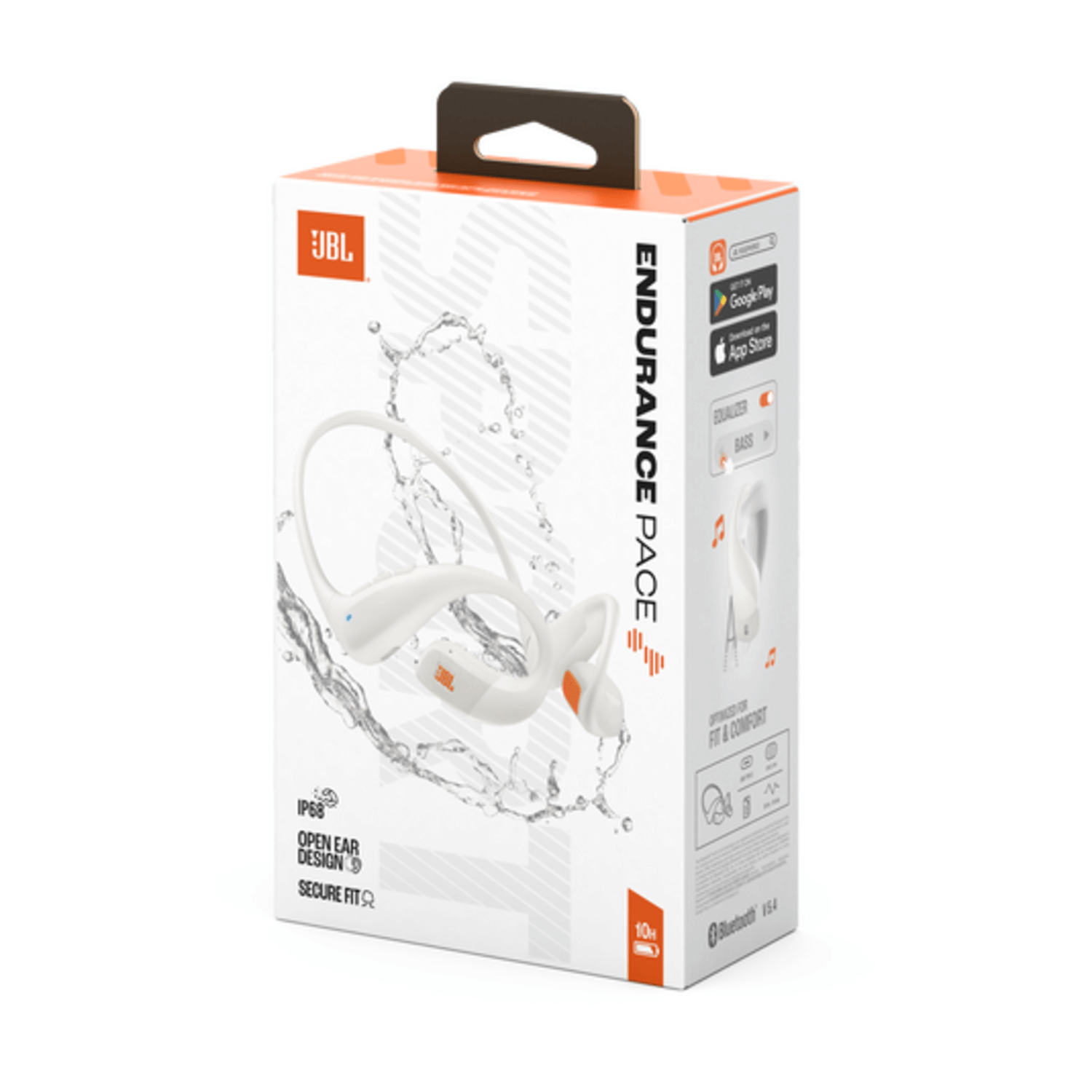 Audífonos Sport JBL Endurance Pace Bluetooth 5.4 IP68 Blanco