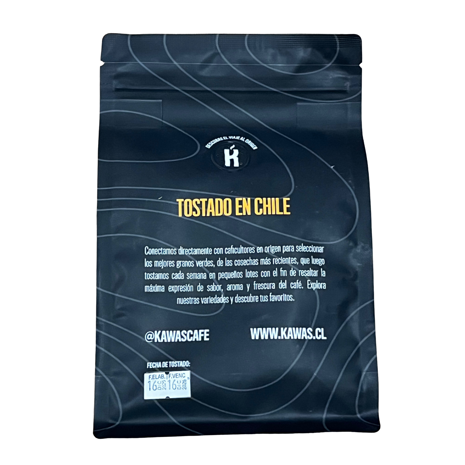 Cafe En Grano Kawas Peru Pangoa Cafe de Origen 250g