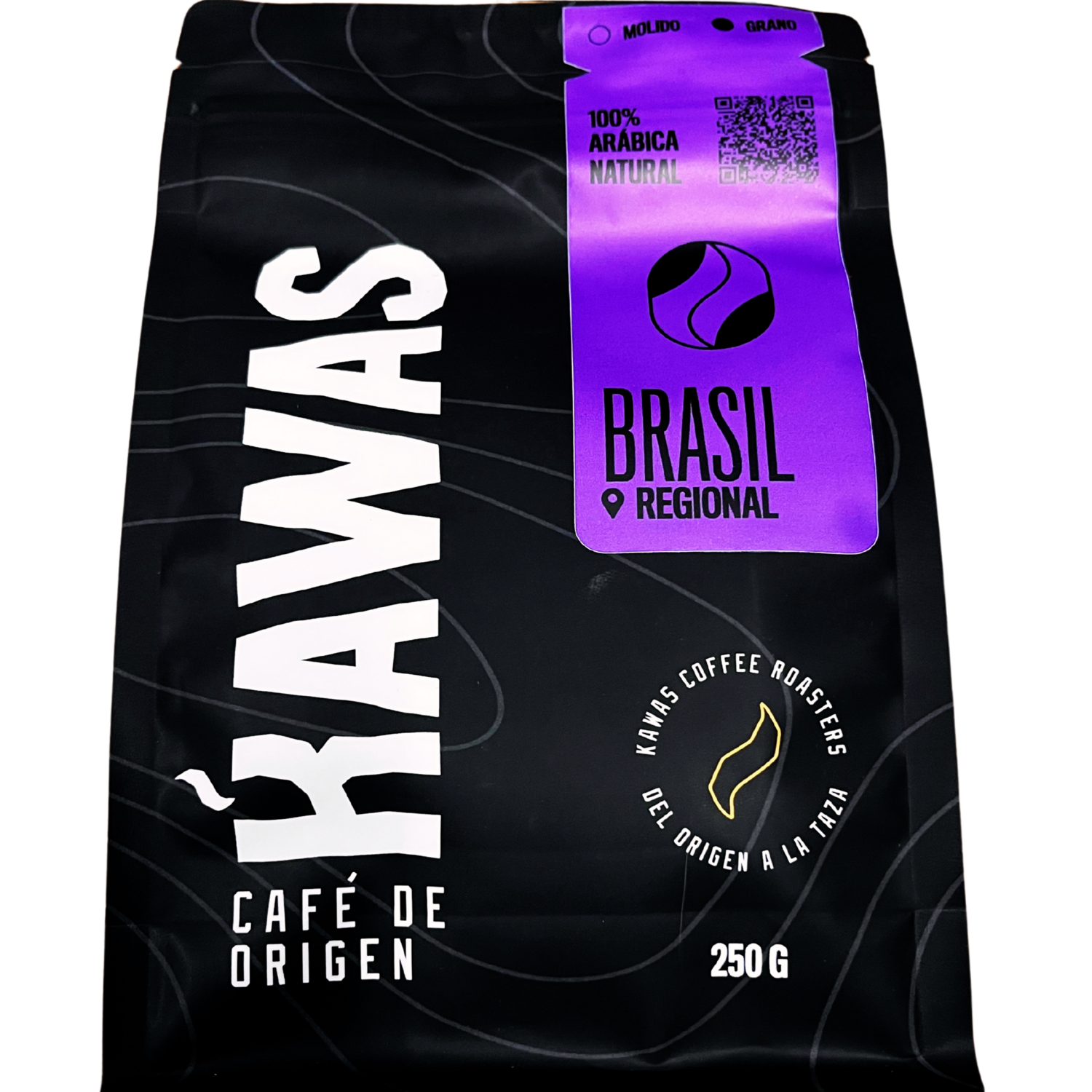 Cafe En Grano Kawas Brasil Carmo de Minas Origen 250g