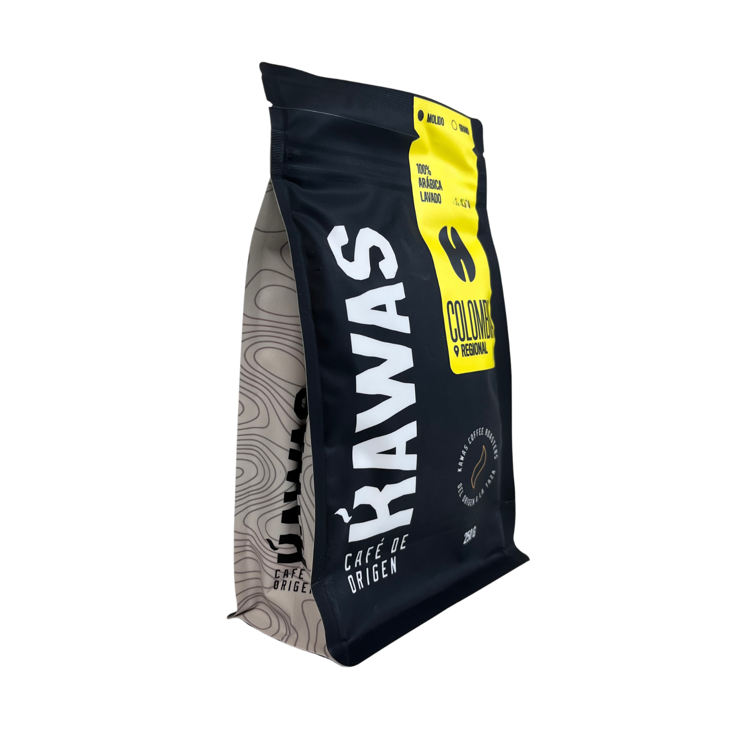 Café Molido Kawas Colombia Caldas De Origen 250g Frutal