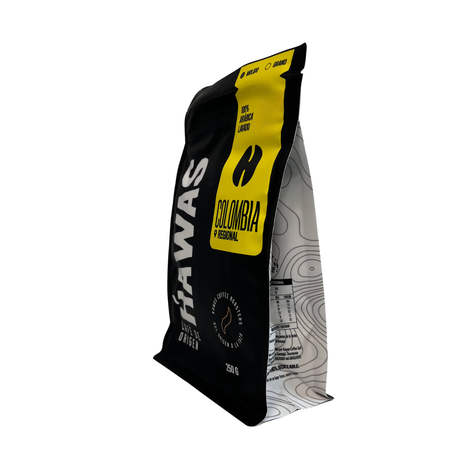Café Molido Kawas Colombia Caldas De Origen 250g Frutal