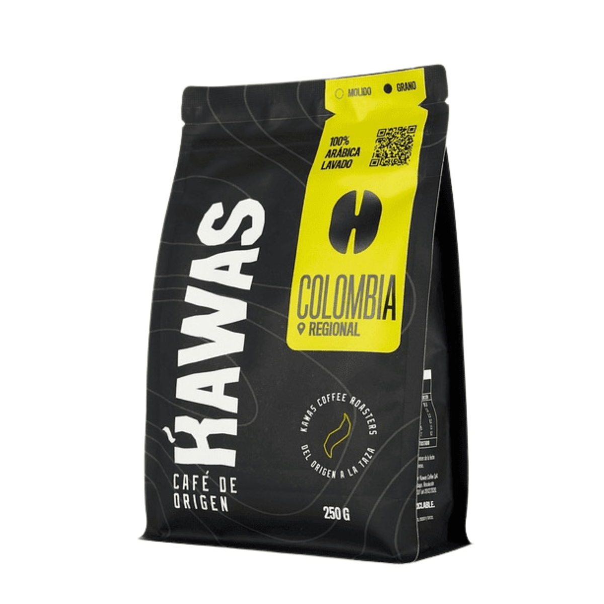 Café Molido Kawas Colombia Caldas De Origen 250g Frutal