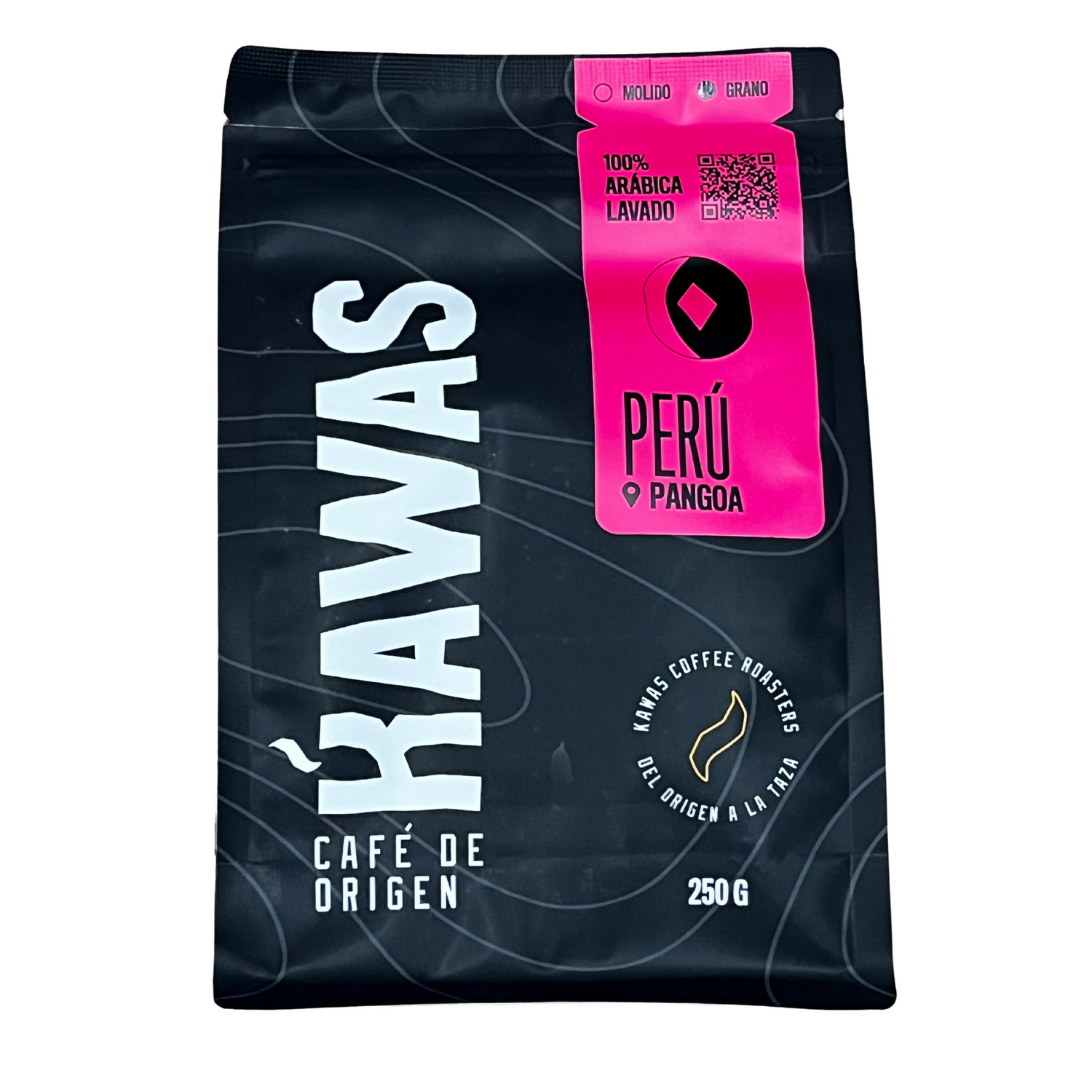 Cafe En Grano Kawas Peru Pangoa Cafe de Origen 250g