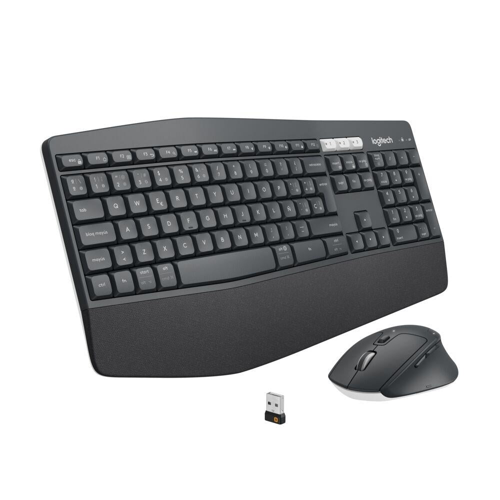 Kit Teclado y Mouse Inalam Logitech Performance MK850 Negro 097855134936 teclado by Logitech | New Horizons