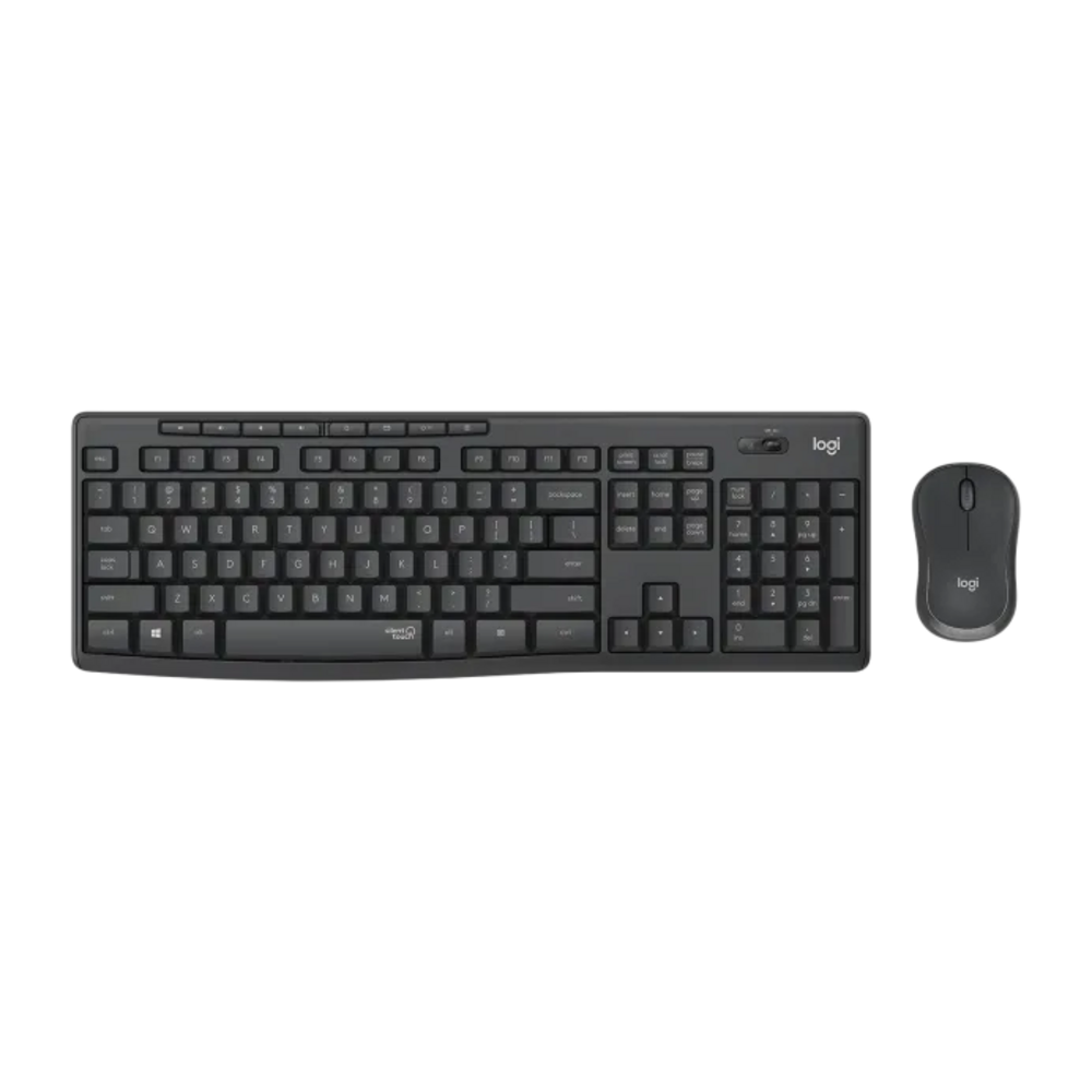 Kit Teclado y Mouse Inalambrico Logitech Silent MK295 Negro 097855161055 teclado by Logitech | New Horizons