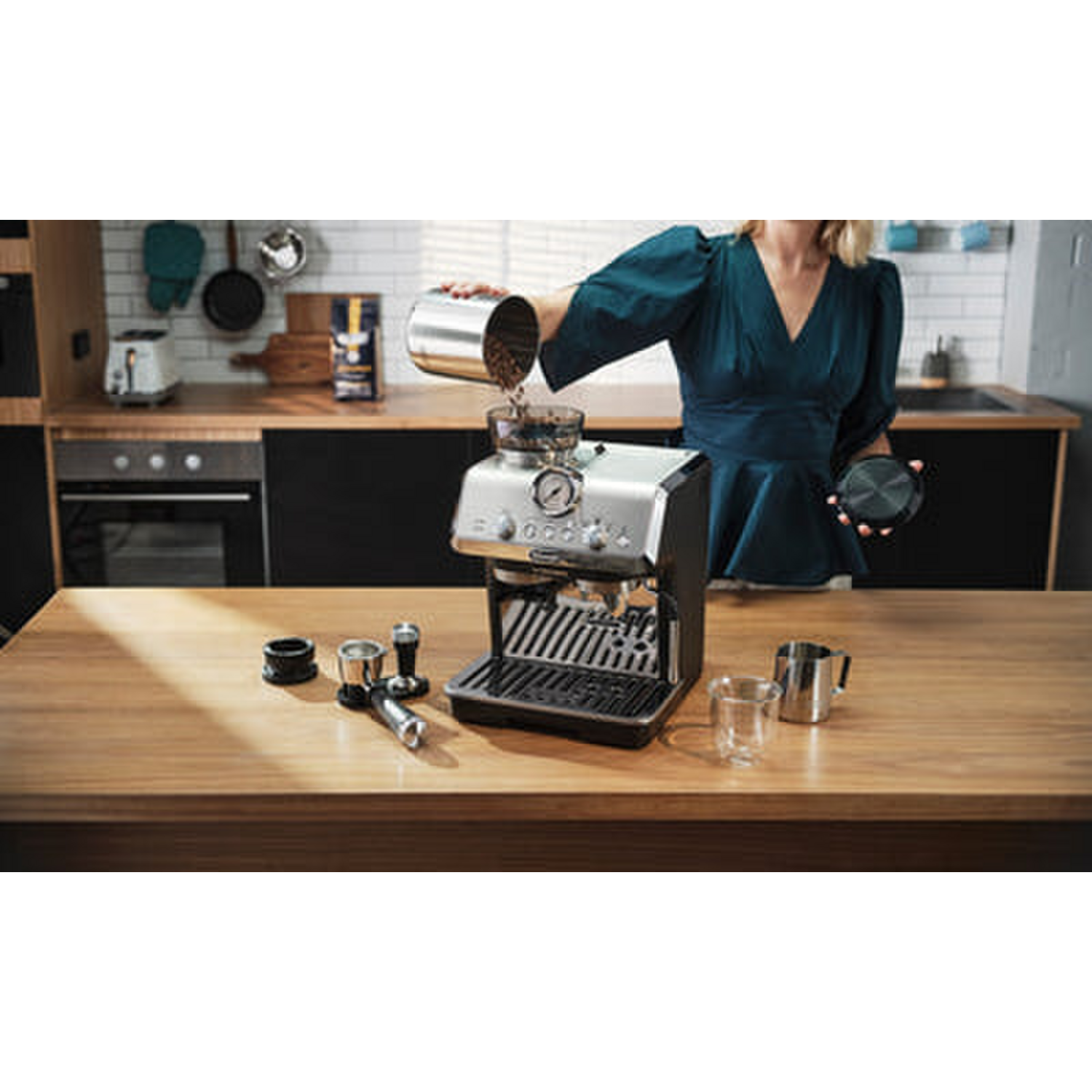 Cafetera DeLonghi La Specialista Arte Molinillo LatteArt