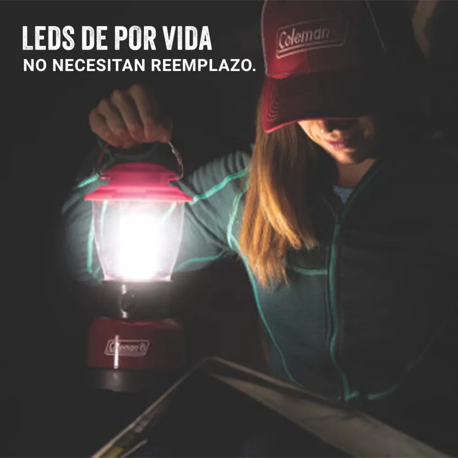 Linterna Coleman 400 lum LED IPX4 Pilas 4D 12 mt  70 hrs