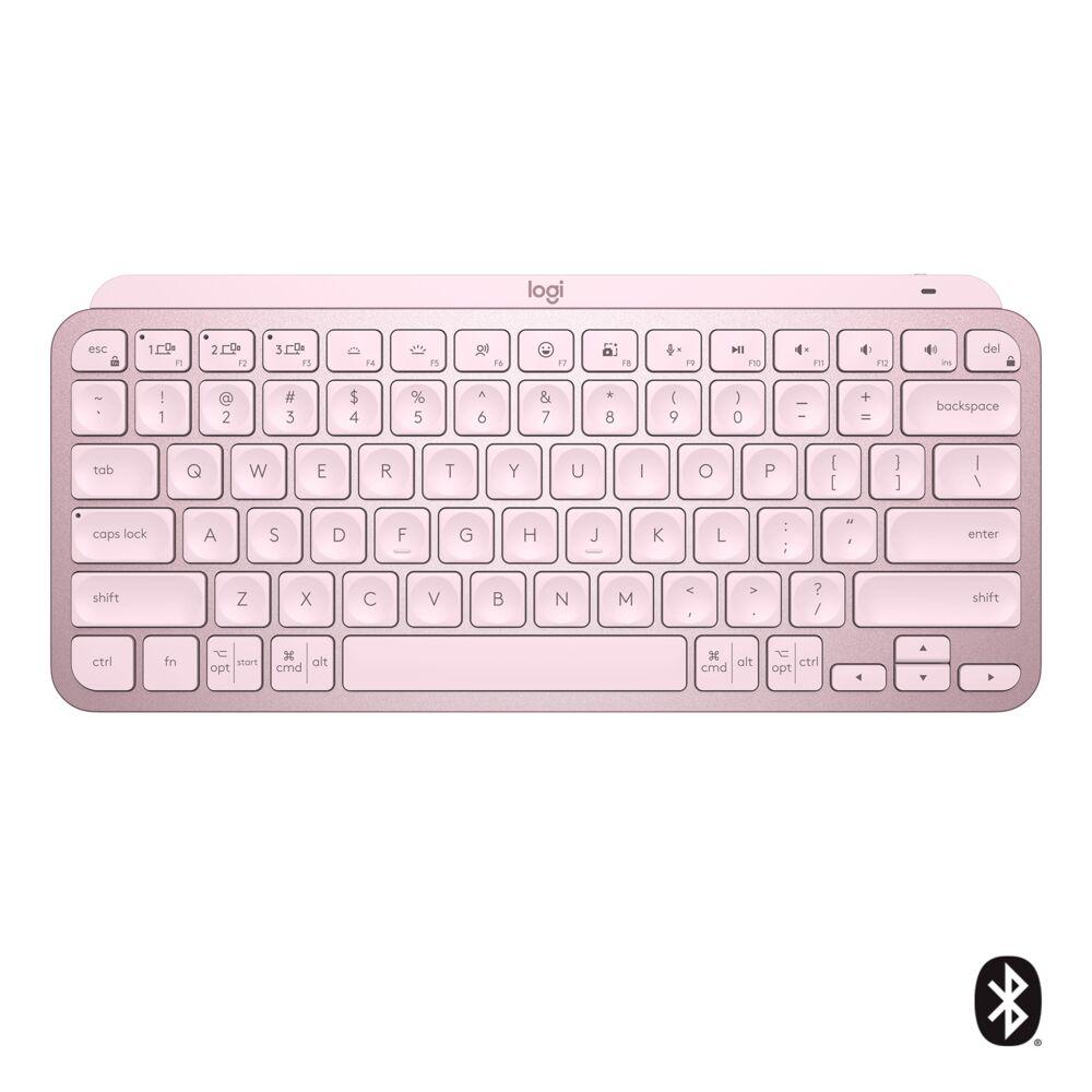 Teclado Logitech Mini MX Keys Rosa