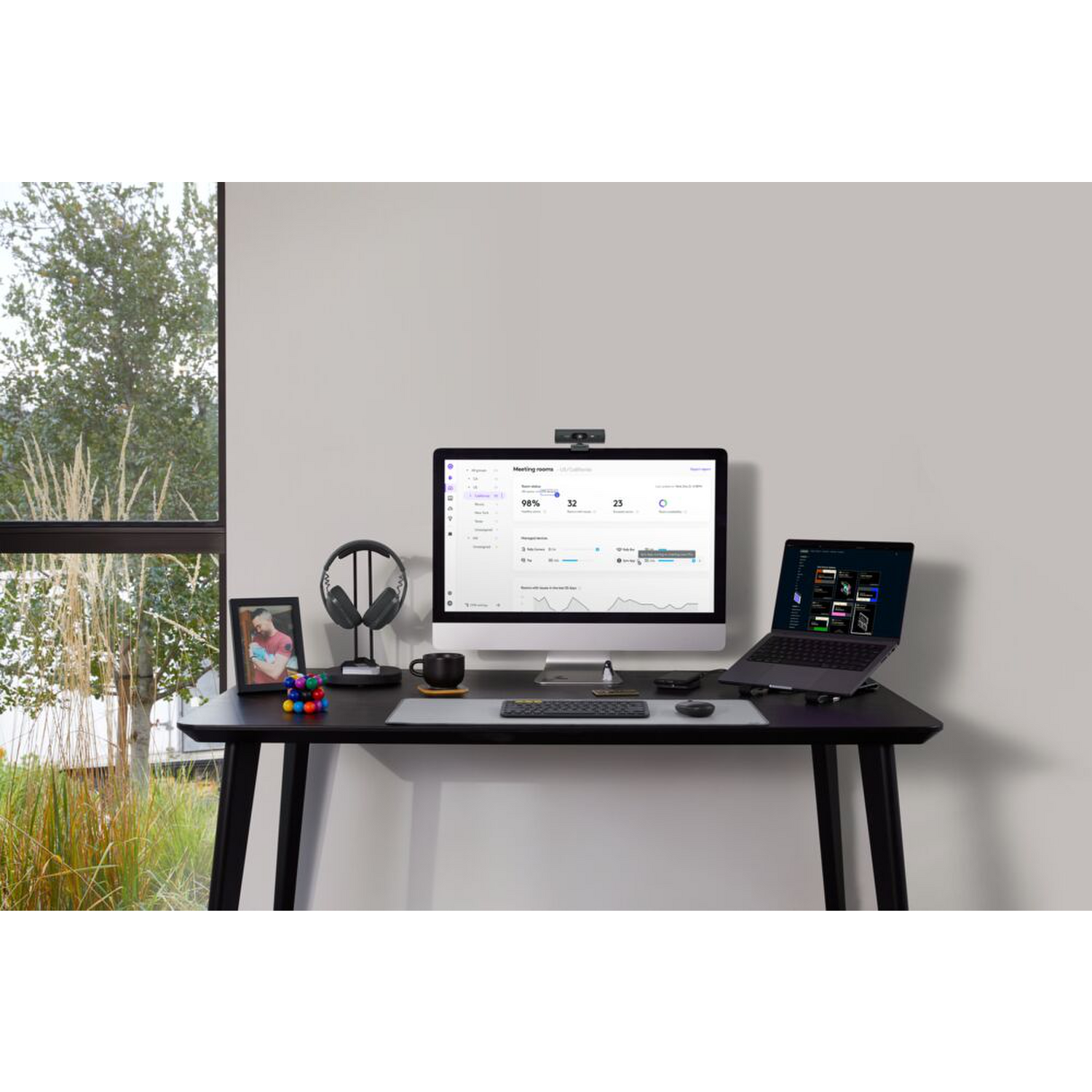 Webcam Logitech Brio 100 Negro USB 960-001586