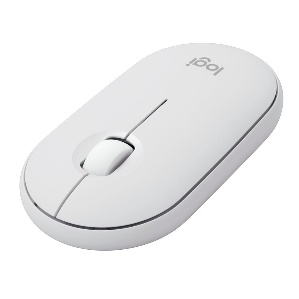 Mouse Logitech Pebble 2 Blanco M350S Logitech New Horizons Chile New Horizons NHT.cl