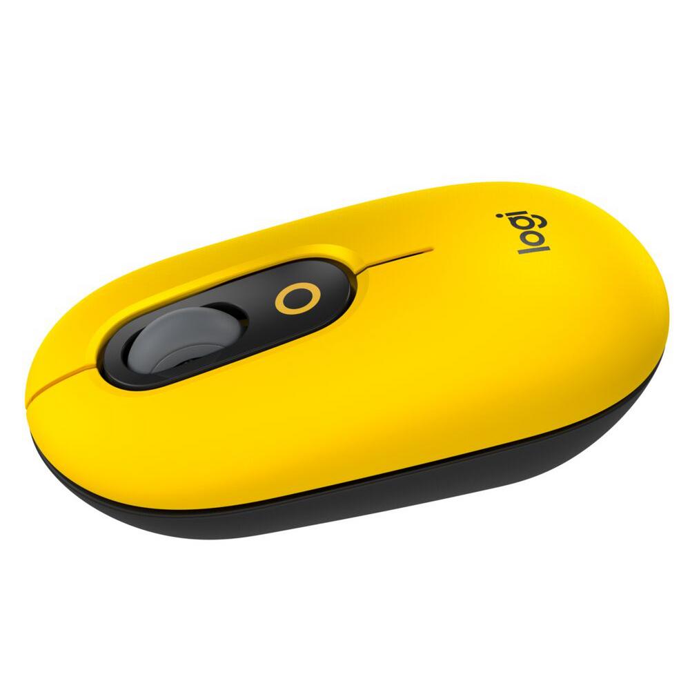 Mouse Inalambrico Logitech Pop Emoji Amarillo