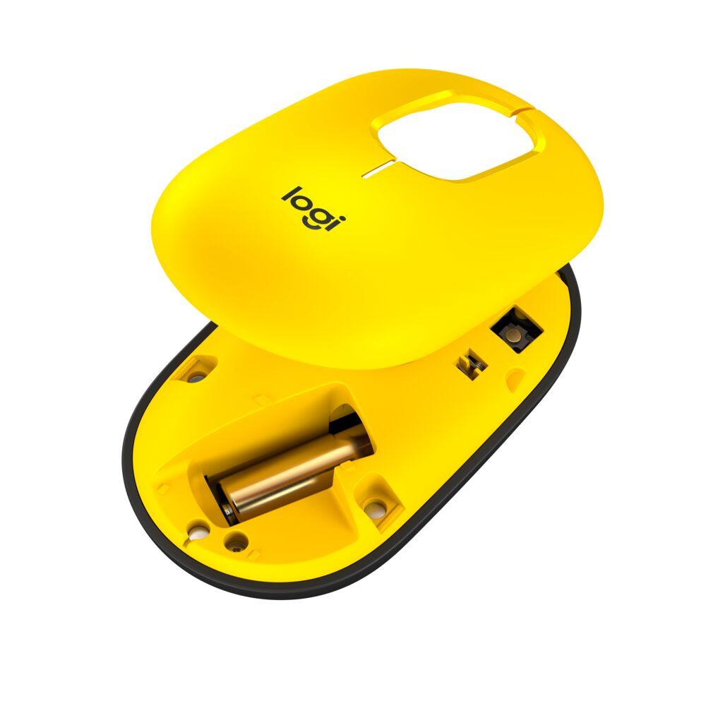 Mouse Inalambrico Logitech Pop Emoji Amarillo