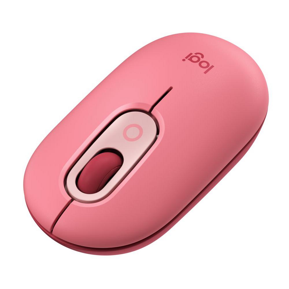 Mouse Inalambrico Logitech Pop Emoji Rojo