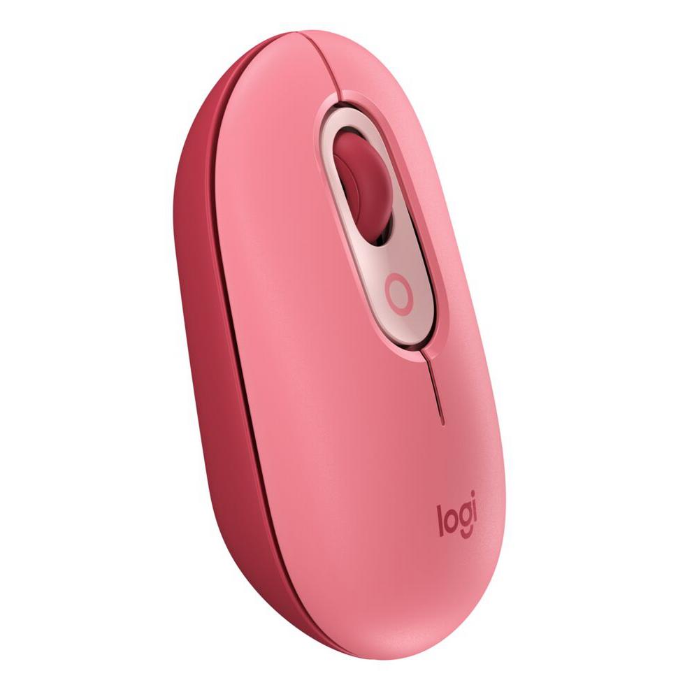 Mouse Inalambrico Logitech Pop Emoji Rojo