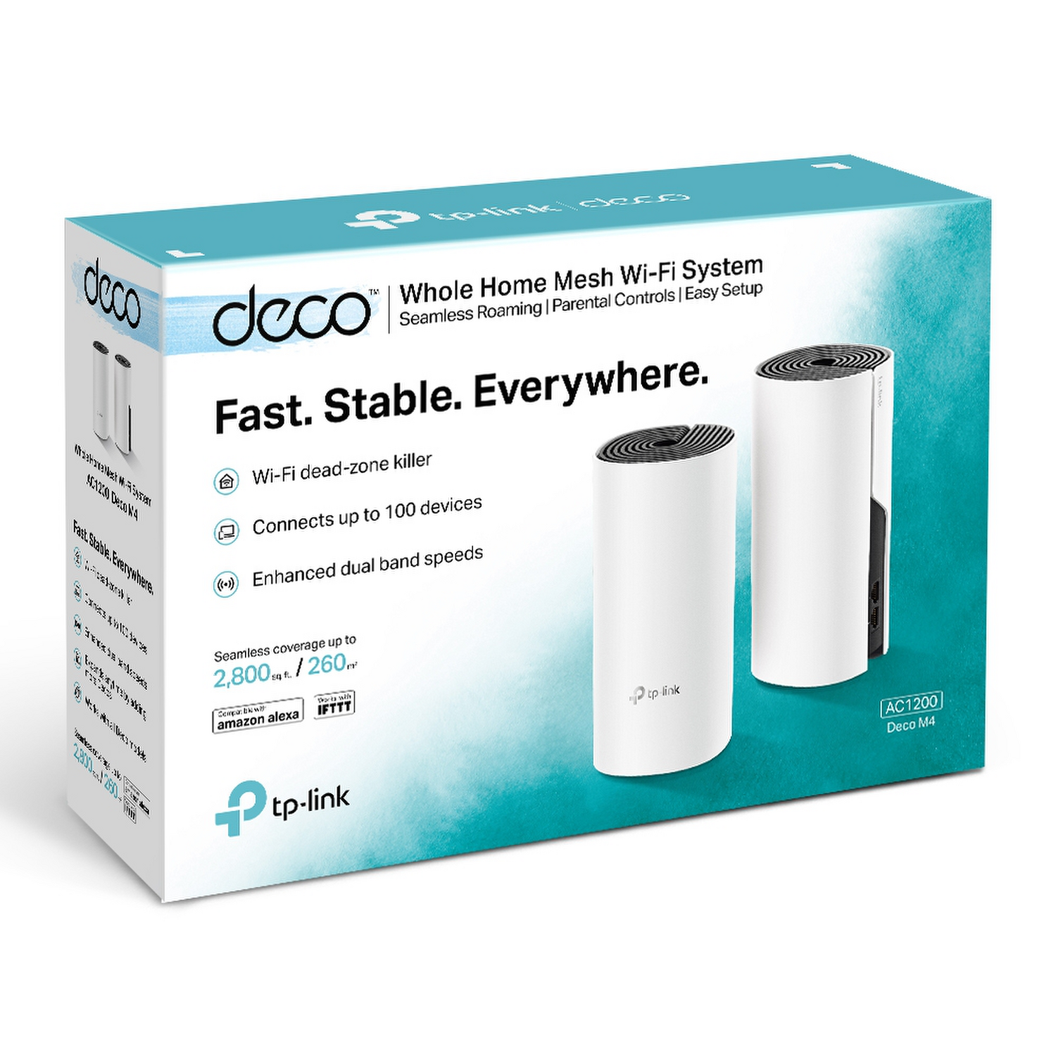 Sistema Wifi Mesh Full Cobertura Tp-link Deco M4 2 Pack