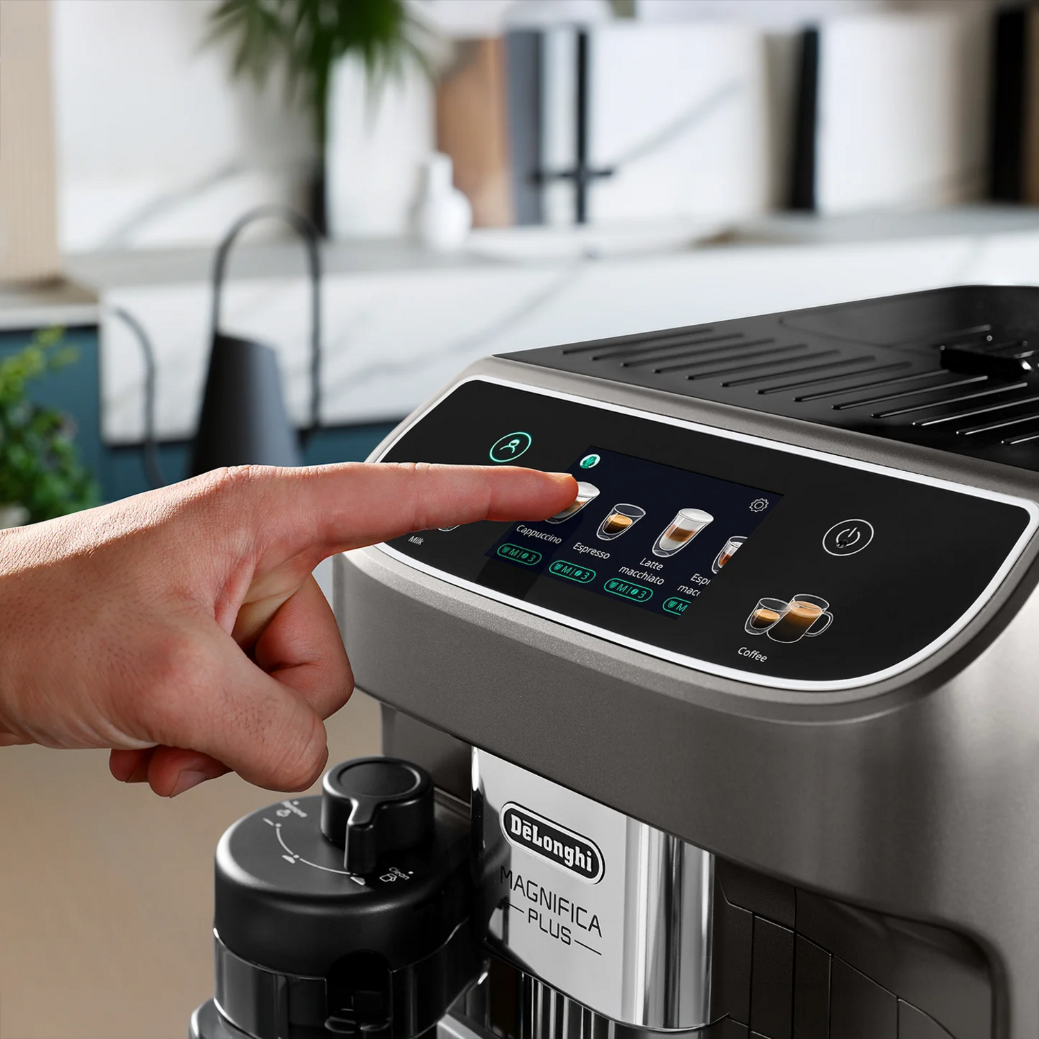 Cafetera DeLonghi Magnifica Plus con Café Nosso Grano 250g
