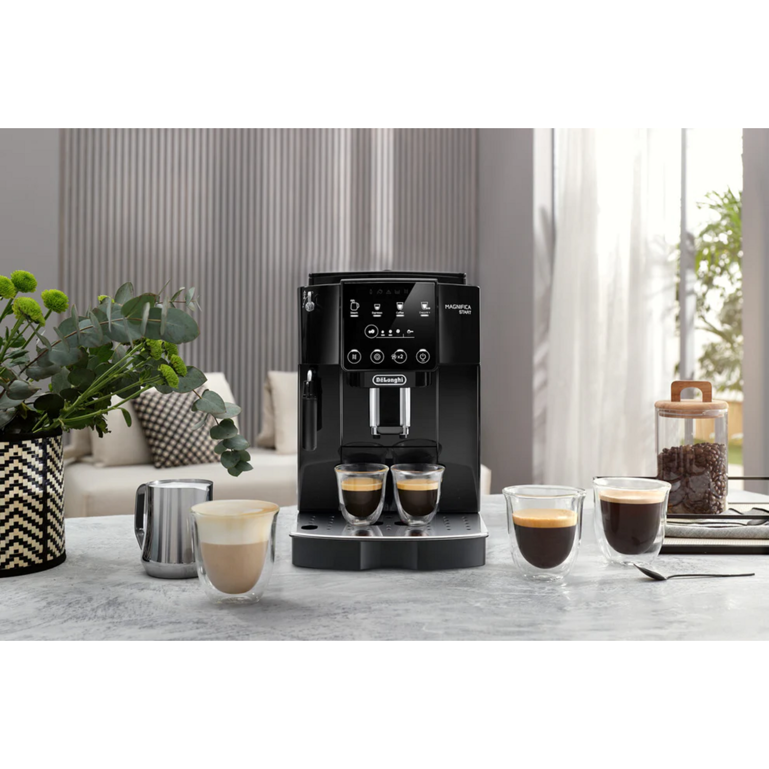 Cafetera Superautomatica DeLonghi Magnifica Start Negra