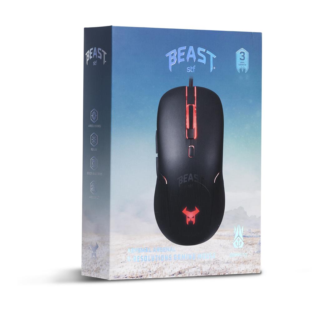 Mouse Gamer STF Abysmal Arsenal USB Negro 7503030932325 Mouse by STF | New Horizons