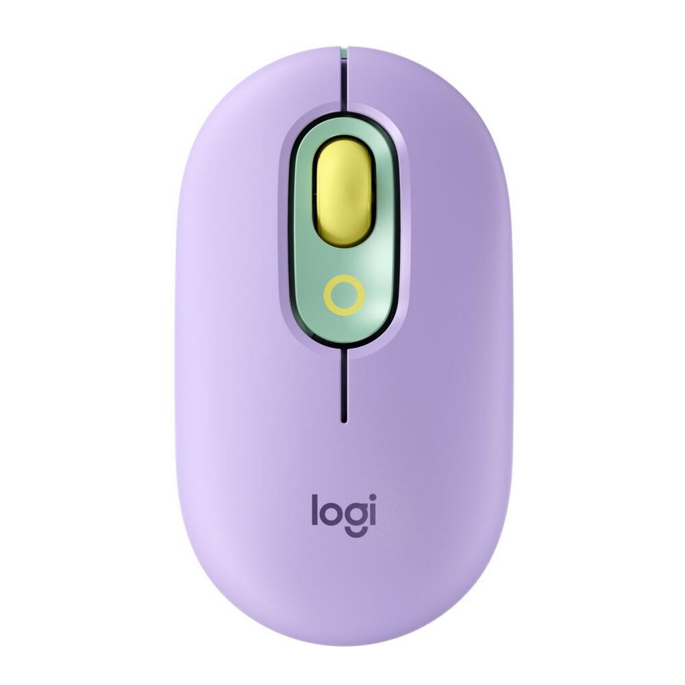 Mouse Inalambrico Logitech Pop Emoji Lila 097855173157 Mouse by Logitech | New Horizons