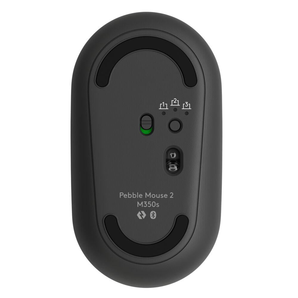 Mouse Logitech Pebble 2 Grafito M350S 097855185624 by Logitech | New Horizons