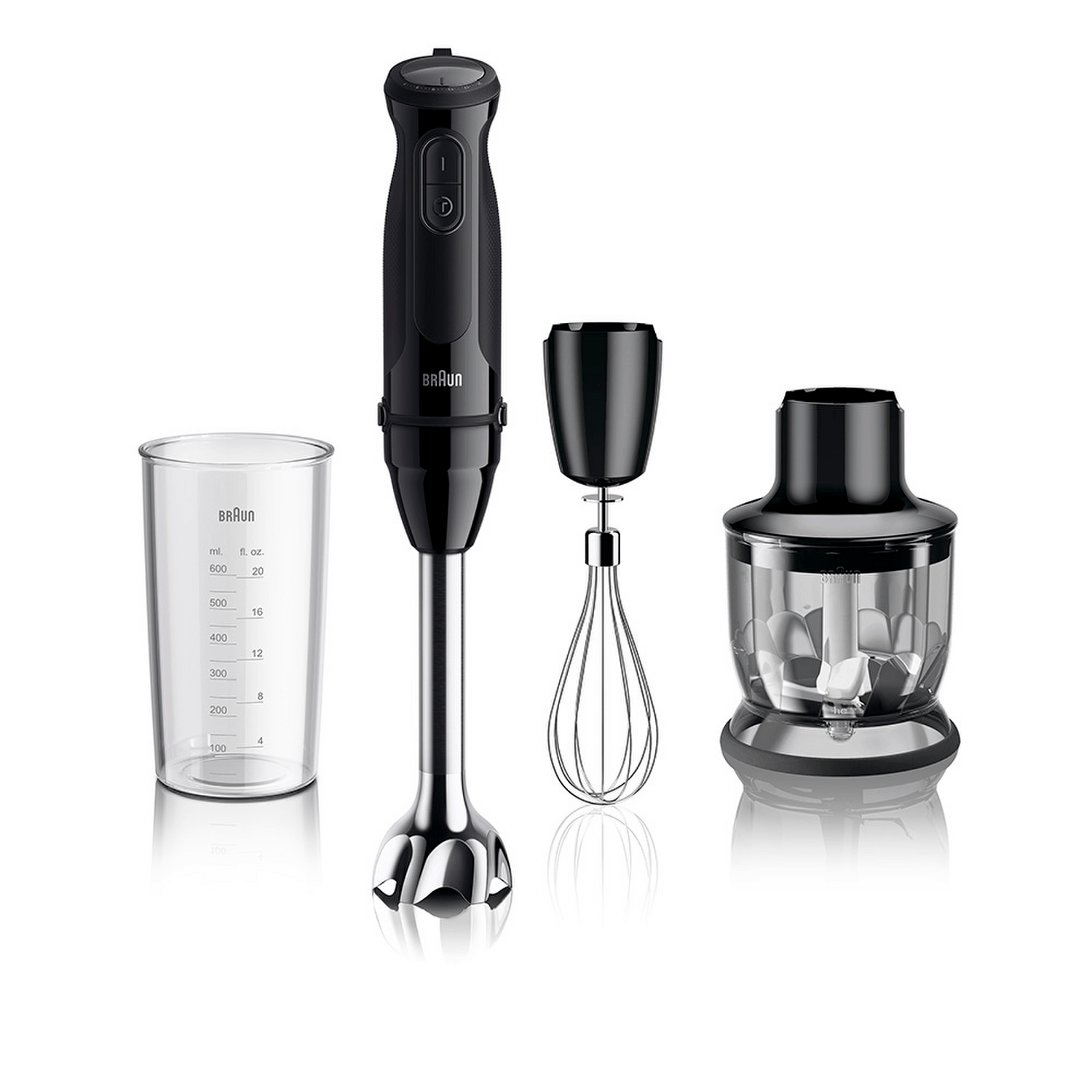 Minipimer Braun MultiQuick 5 1000W 21 Vel Picadora