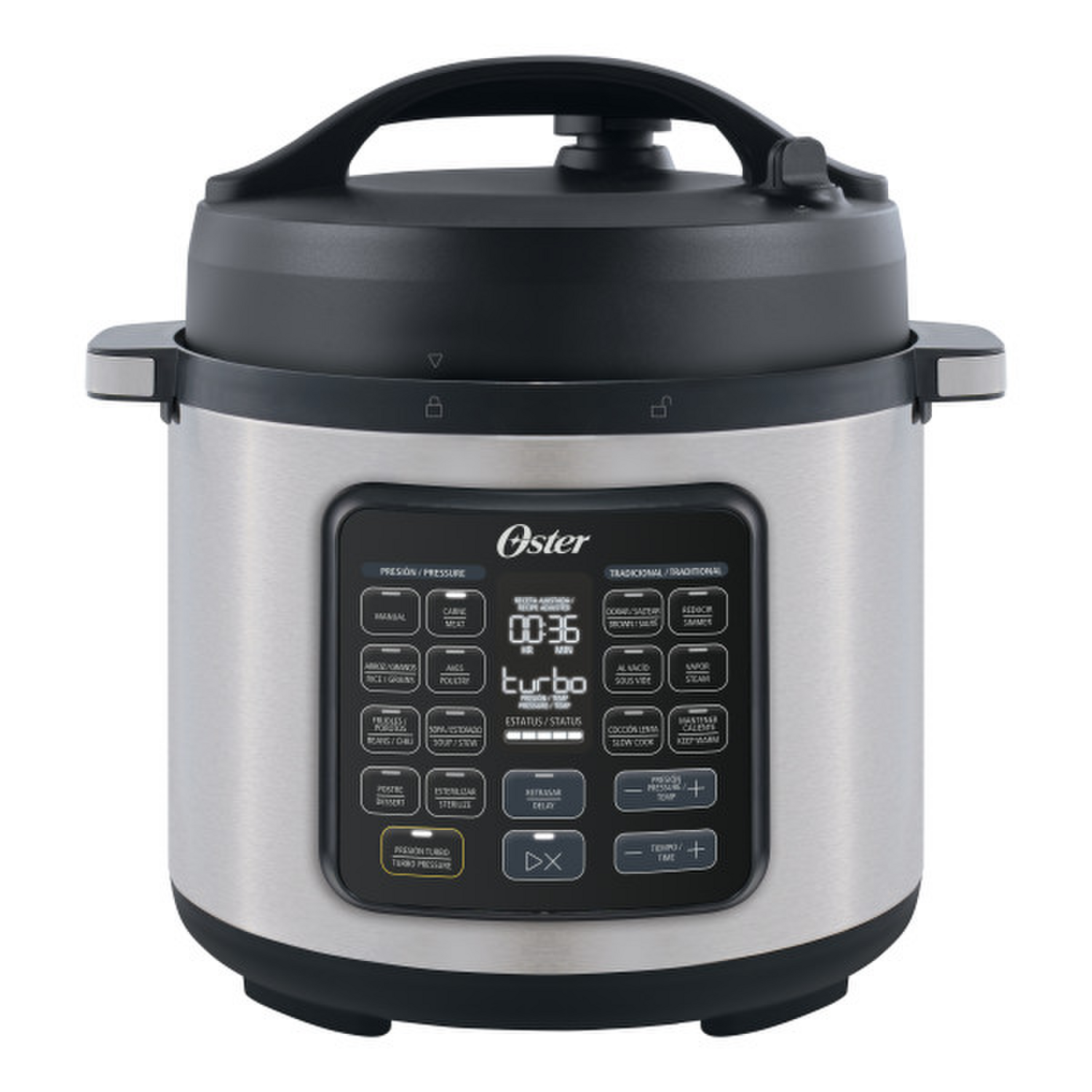 Multiolla Oster Turbo 5.7 L 14 Funciones DiamondForce Gris
