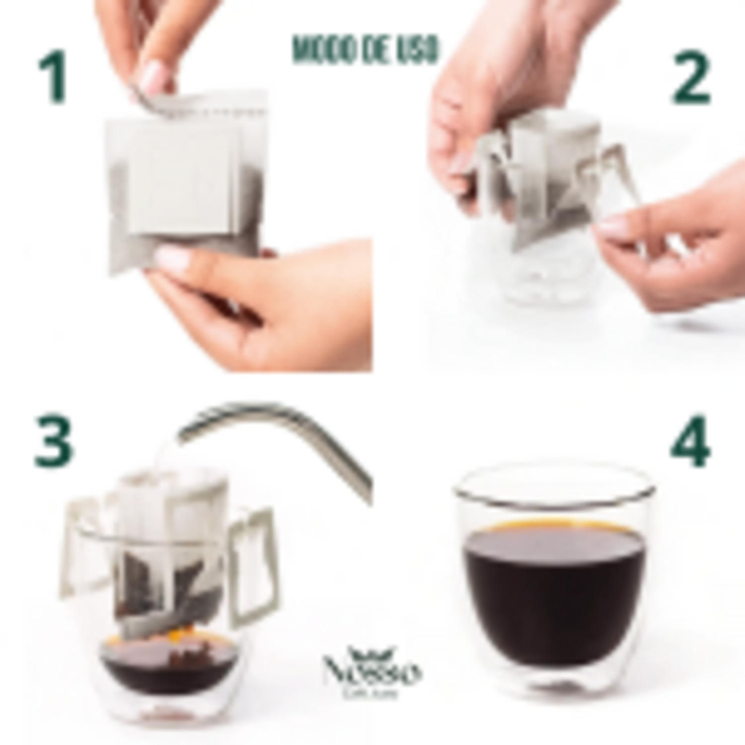 Cafe Sin Maquina Drip Nosso Cafe Justo Finca Mujeres Nosso Cafe Justo New Horizons Chile New Horizons NHT.cl