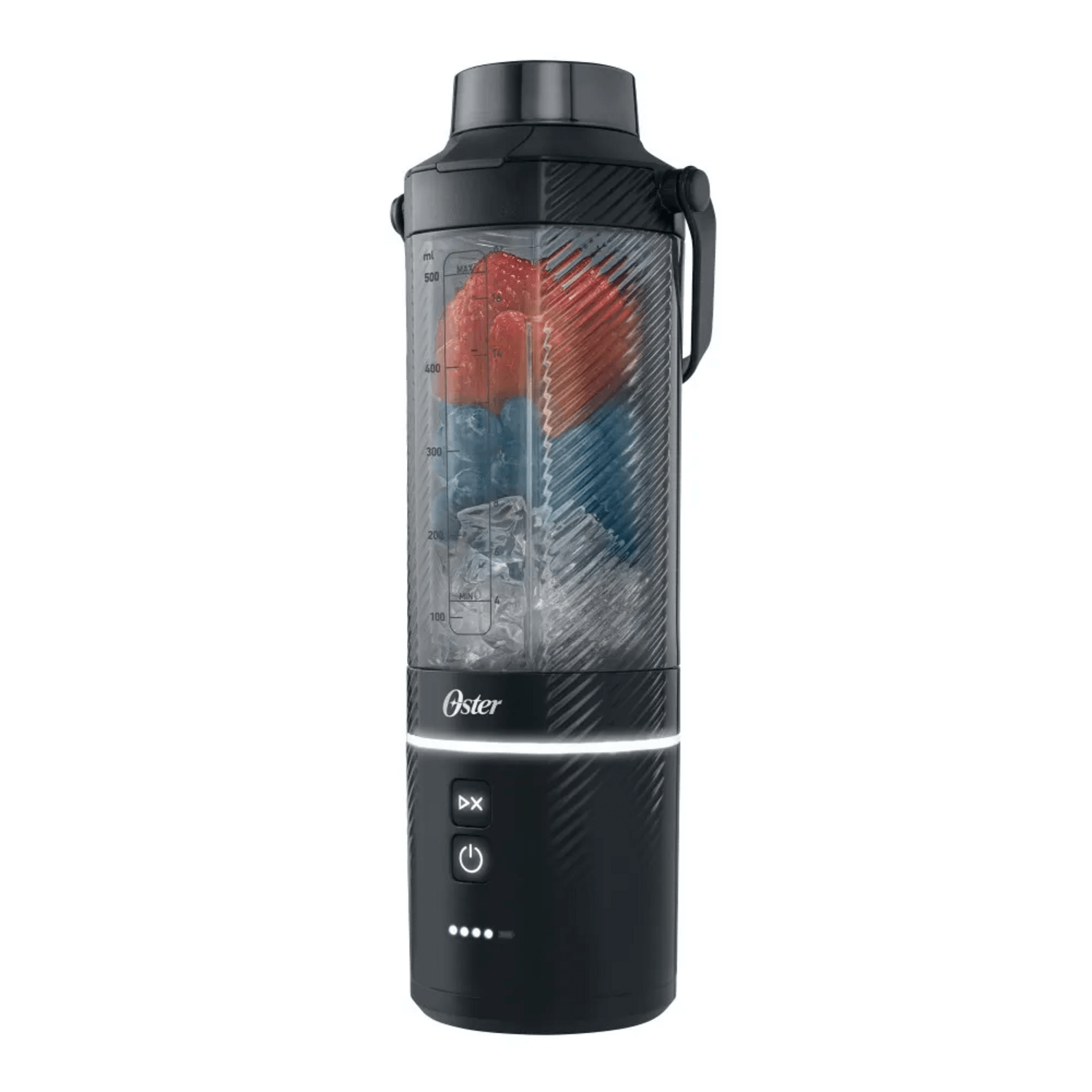 Licuadora Portatil Recargable USB-C Oster GoMax 590 ML Negro