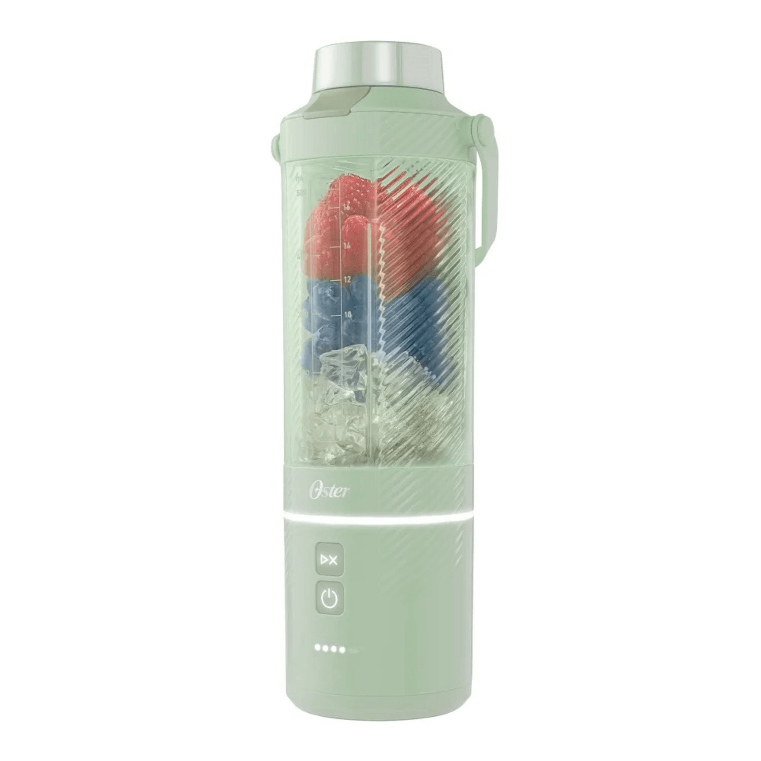 Licuadora Portatil Recargable USB-C Oster GoMax 590 ML Verde