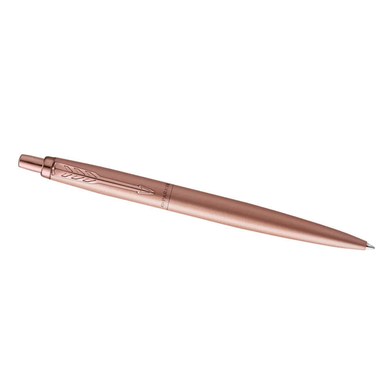 Bolígrafo Parker Jotter XL Gold Rosa Punta Med Tinta Azul, diseño elegante y ergonómico para un agarre superior. New Horizons NHT