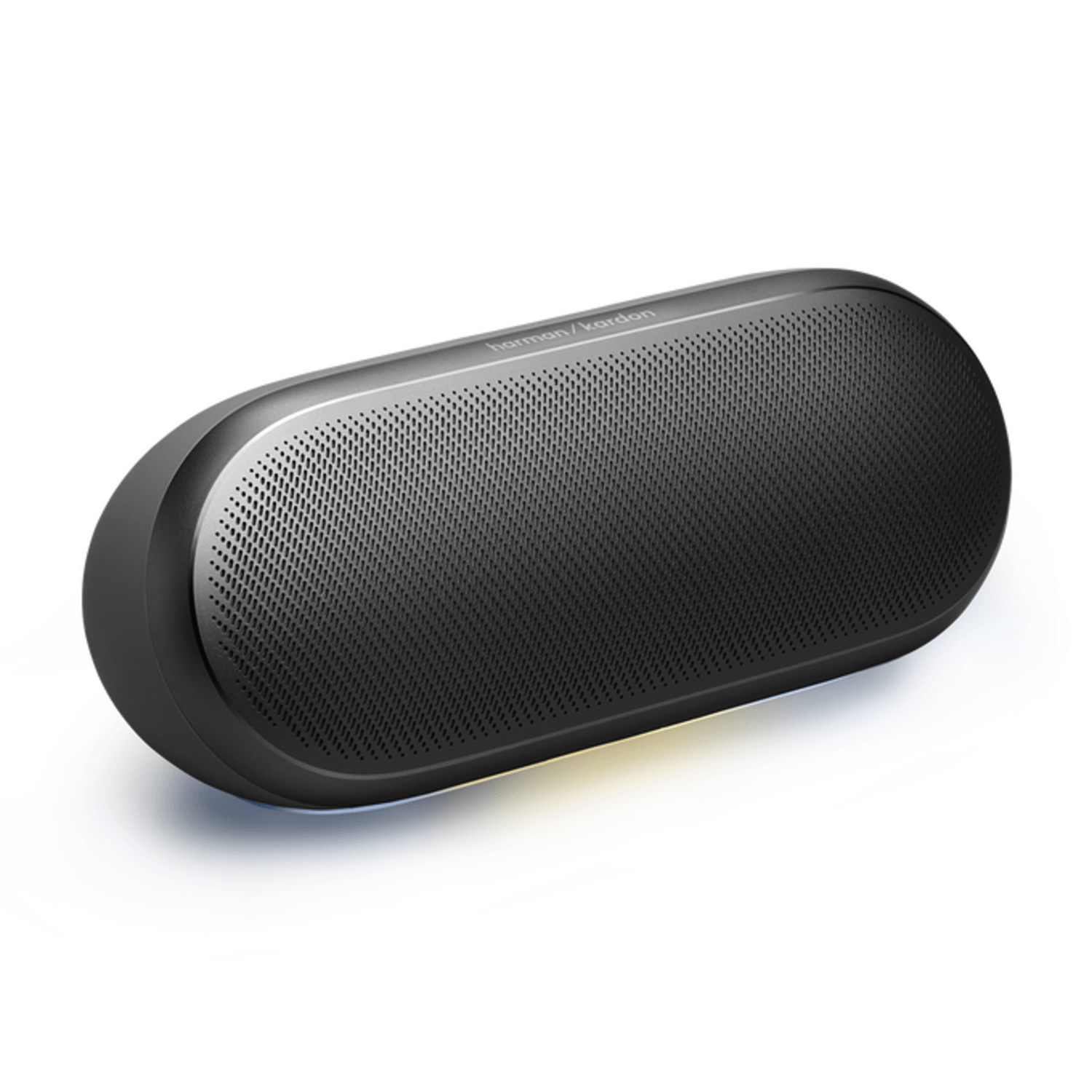 Parlante Bluetooth Harman Kardon Luna 2 IP67 12h 40W RMS en color negro con luz ambiental suave.