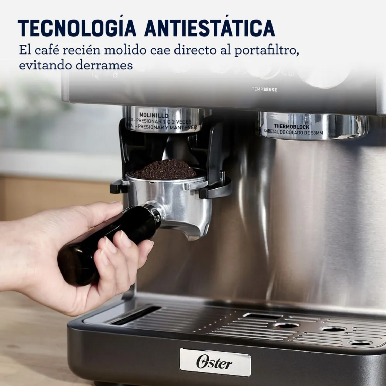 Cafetera Oster Nueva Perfect Brew con Molinillo 2208823