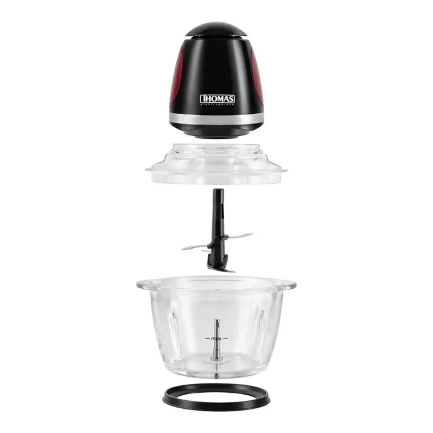Picadora Thomas TH-9005V 200W Vidrio 1L One Touch Inox