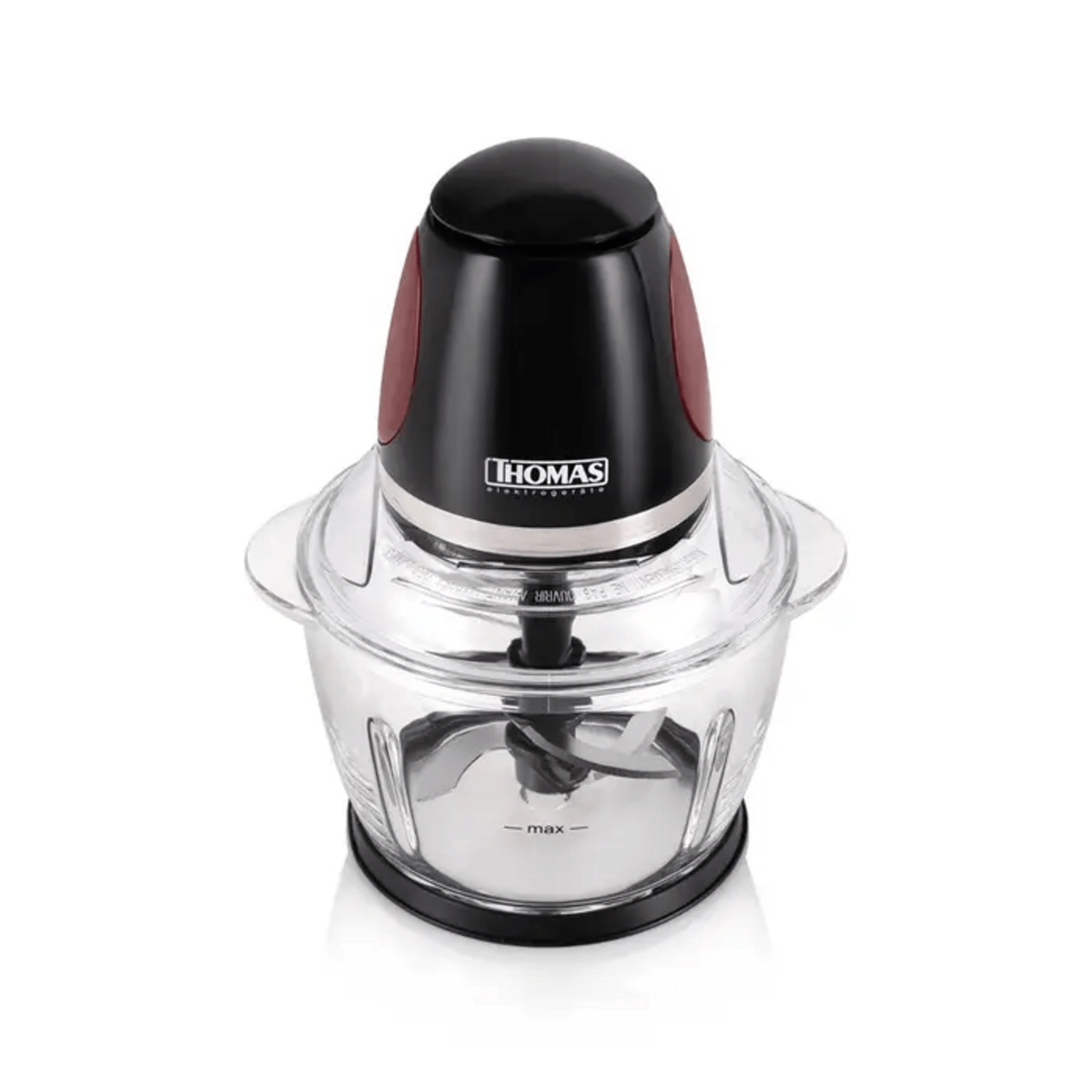Picadora Thomas TH-9005V 200W Vidrio 1L One Touch Inox