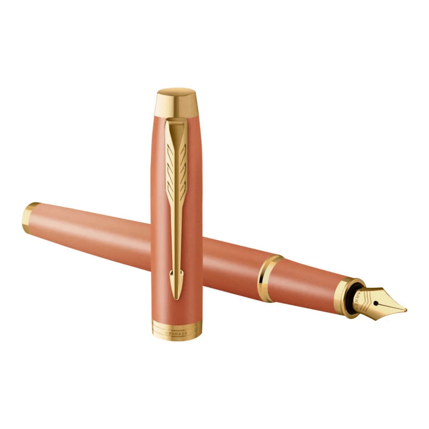 Pluma Parker IM Writing Rituals Naranja Med Tinta Azul