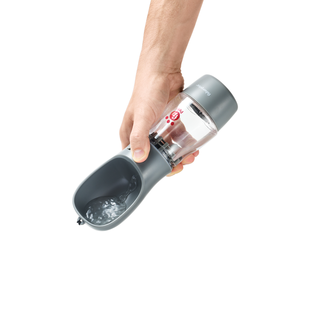 Botella Agua Perro Fisher Price Snack 258Ml Gris PP262