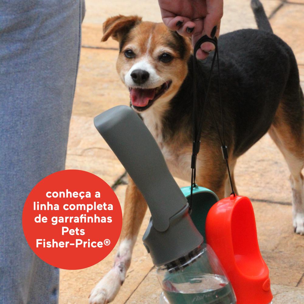 Botella Agua Perro Fisher Price Snack 258Ml Gris PP262